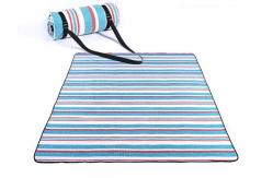 China Waterproof Acrylic Foldable 200x200cm Picnic Beach Mat supplier