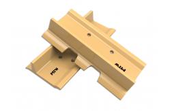 China Boron SG Track Shoe Plate D275A Single Grouser Track Pads supplier