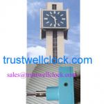 clocks tower and movement mechanism with night illumination support lights on clock hand and scale marks for sale