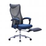 Computer Office Chair Staff Home Mesh  Lift Swivel Office Chair With Footrest for sale