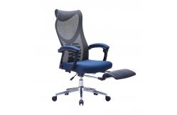 China Computer Office Chair Staff Home Mesh  Lift Swivel Office Chair With Footrest supplier