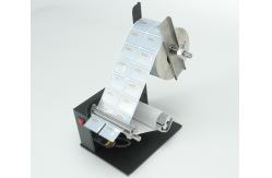 China Adjustable Speed Small Labeling Machine MD46 Beer Can Label Applicator supplier