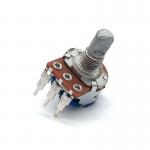 150V AC 500k Potentiometer With Switch 15mm 3 Position Mixer Console for sale