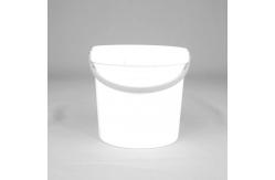 China 1L 33oz Empty Greek Yogurt Bucket Plastic Bucket With Screw On Lid supplier