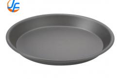 China RK Bakeware China-Pizza Hut Hard Anodized Aluminum Straight Sidewall Pizza Pans supplier