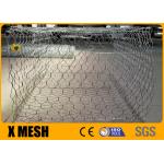 Twill Weave Easily Assembled Gabion Structure Galfan Wire Material For Sea Wall