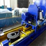 Two Blade Cold Flying Cut Off Saw For Rectangular Pipe for sale