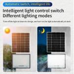 Four In One Lamp Beads Solar Landscape FloodLights IP67 With Remote