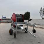 Pumping Irrigation Hose Reel Sprinkler 400m PE Pipe For Farmland