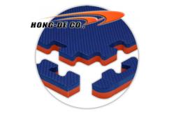 China Mildew Resistant 20mm 24x24 Gym Mat / Exercise Floor Tiles supplier