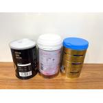 Round Custom Tin Cans Tinplate Canister For Food Tea Candy for sale