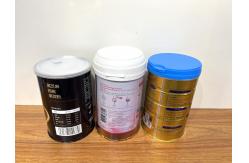 China Customized Round Metal Tin Can With CMYK / Pantone Printing supplier