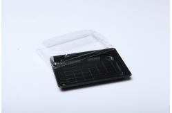 China Japanese Take-Out Disposable Plastic Sushi Box Container Tray supplier