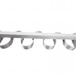 8cm S Wave Curtain Track Tuya Ripple Fold Curtain Track Aluminum for sale