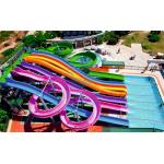 OEM Amuse Water Park Kids Playground Rides Fiberglass Pool Slides