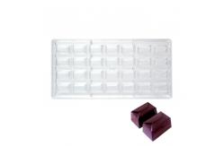 China PS DIY Square Shape Chocolate Mould 3D Polycarbonate Customized supplier