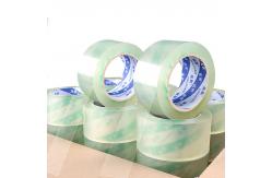 China Waterproof Clear 3 Inch Bopp Tape Custom Printed 90mic supplier