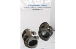China Twin Plastic Extruder Bimetallic Screw And Barrel For Extrusion supplier