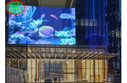 China High definition P8.93 transparent video screen 3 years warranty 90% Transparency rate supplier