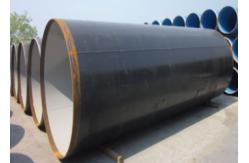 China Coal Tar Epoxy Coated Steel Tubes For Special Pipe Application supplier