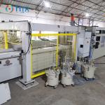 Automatic wet cast concrete artificial faux stone production line for sale