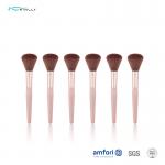 Face Powder Highlight Single Makeup Brush Synthetic Hair Aluminum Ferrule 1PC for sale