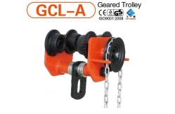 China GEARED TROLLEY supplier