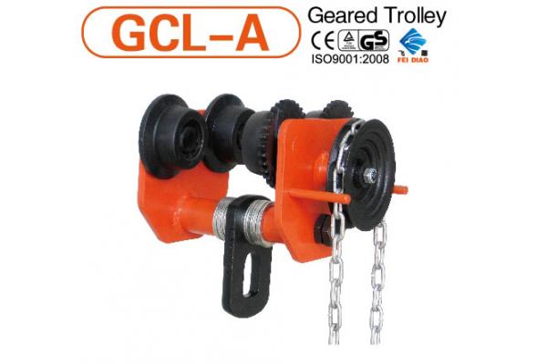 HAND GEARED TROLLEY