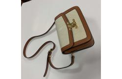 China Artificial Canvas Leather Material 20.2kg/Cm3 Tensile Strength 22x19x10cm supplier