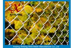 China Eco Friendly Feature and Metal Frame Material 8 foot tall chain link fence supplier