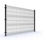 Decorative Garden Village 2D Curvy 3d Welded Wire Fence   Corrosion Protection for sale