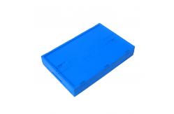 China 100% Virgin Polypropylene Plastic Pallet Boxes / Collapsible Plastic Box Attached Lids supplier