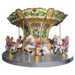 12 Riders Merry Go Round Kiddie Ride Down Transmission 3 M Height for sale