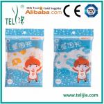 China 1 Ply Paper Disposable Baby Apron Waterproof Aby Paper Bibs manufacturer