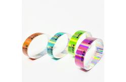 China Customized Silver Laser Glitter Wristband for Unisex Concerts and Festivals supplier