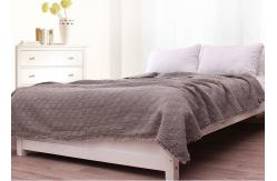 China 3pcs / 5pcs Full Size Quilt Washed Solid Embroidered Bedspread And Coverlets supplier
