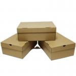 Matt Lamination Shoe Packaging Box Folding Recycled Materials