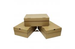 China Matt Lamination Shoe Packaging Box Folding Recycled Materials supplier