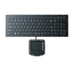 Ultra Thin Ruggedized Keyboard With Sealed Touchpad And Military Grade PCB for sale