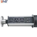 with three  US power interface furniture pop up socket used in restaurant BP302US for sale
