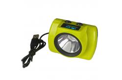 China 20000lux 6800mah Safety Mining Lamp , GLC-6S IP68 LED Miner Helmet Lamp supplier