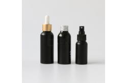China 250ml Mist Sprayer Lotion Aluminium Cosmetic Containers Smooth Screw Neck supplier