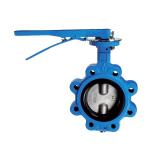 Small Size Ductile Iron Cast Iron Butterfly Valve Wrench Operated Centric Lug Or Wafer for sale