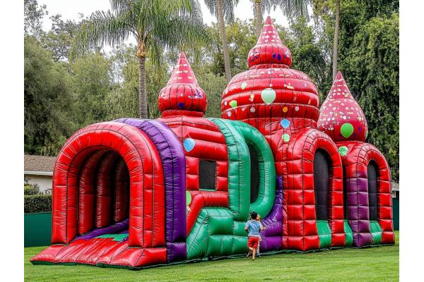 Theme Park Inflatable Castle Rental Jumping Castle Outdoor Playground Eqipement