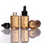 frosted matte amber glass dropper bottles twist spout 5ml custom for sale