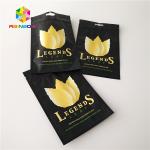 Smell Proof Custom Printed Sative Leaves Packaging Smoking Weed Bags For Tobacco for sale