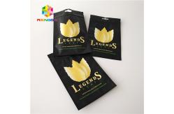 China Smell Proof Custom Printed Sative Leaves Packaging Smoking Weed Bags For Tobacco supplier