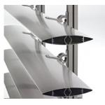 Aluminum Blinds Extrusion Profiles / Aluminum Extrusion Vertical Wind Turbine Blades for sale