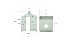 China RFID Wrist TCP 1.2G Face Recognition Temperature Scanner supplier
