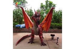 China CE  Outdoor Theme Exhibition Animatronic Dragons Life Size Dragon For Amusement Park supplier